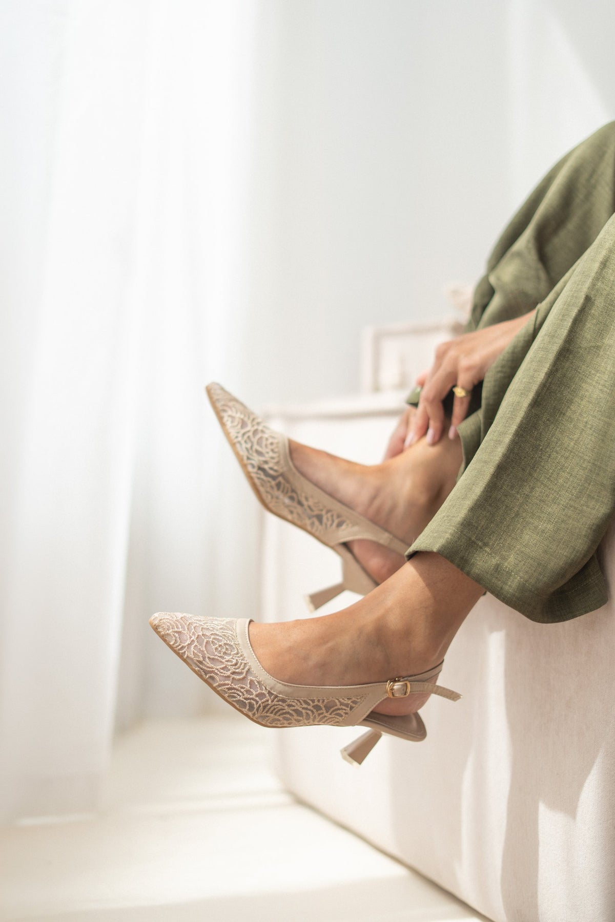Rosa Slingback