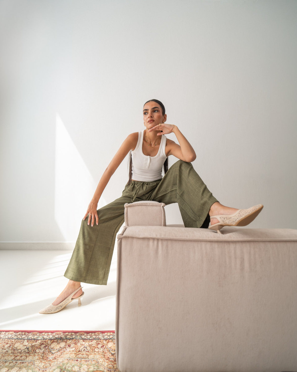 Rosa Slingback