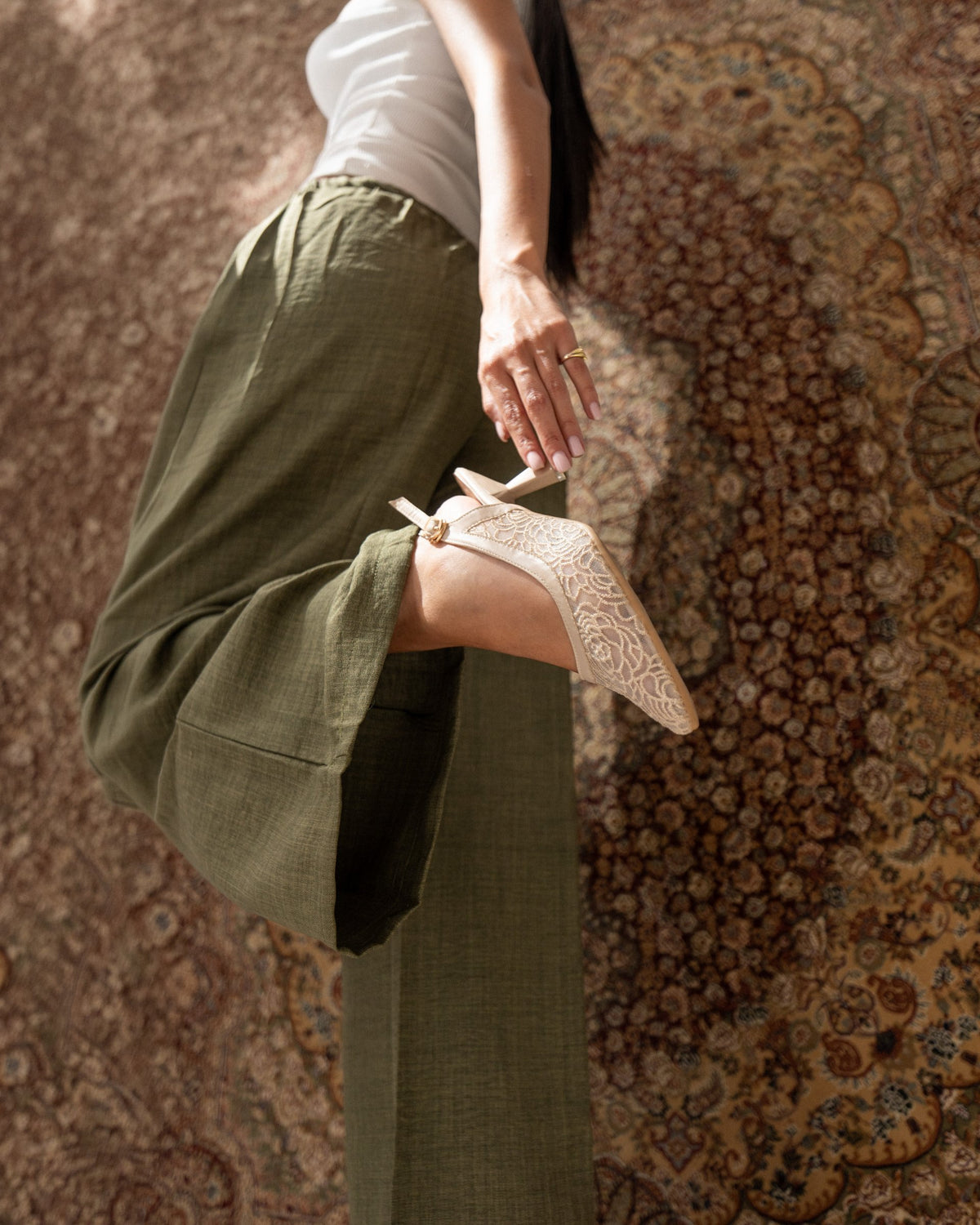 Rosa Slingback
